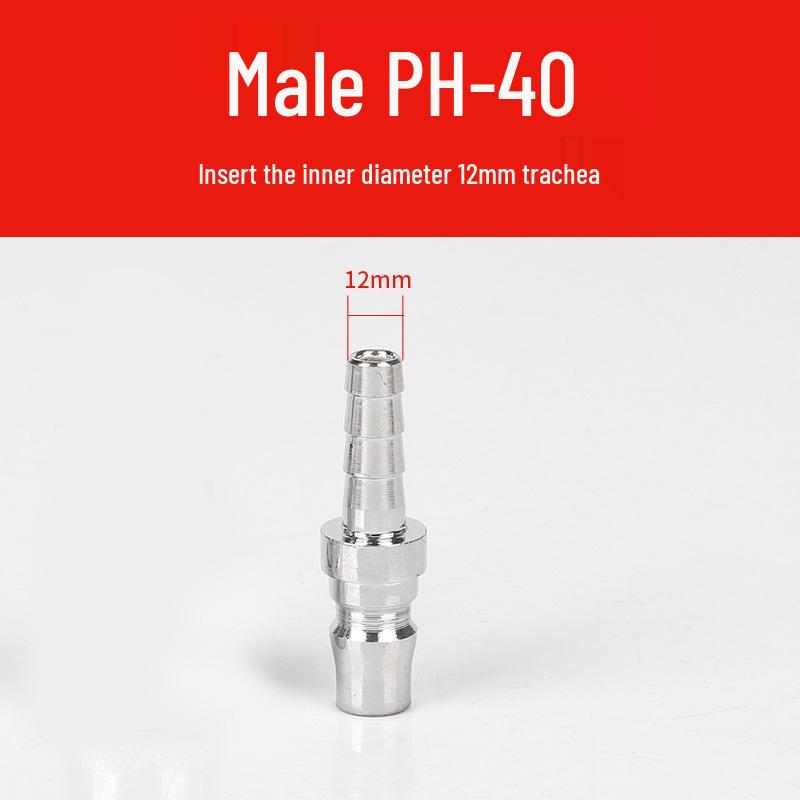 Pneumatic C-Type Quick Connector for Air Hose and Compressor Accessories