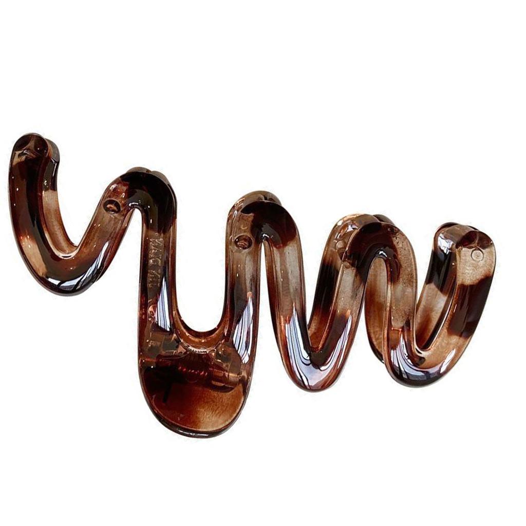 Presilha de Cabelo Garra Clipe Grande Acessório de Cabeça Presilha de Cabelo Garra Elegante Suporte de Cabelo Largo Presilhas Grampo de Cabelo Fixação Forte para Meninas