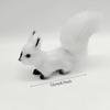 Plush Squirrel Miniatures Simulation Fur Simulation Animal Toy  Children Birthday Gift