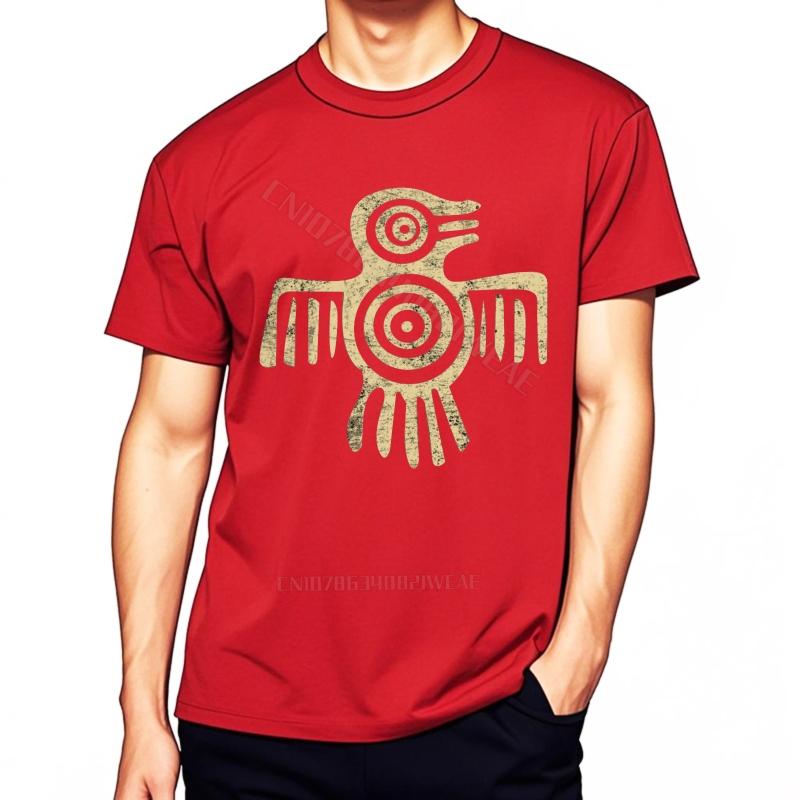 Unisex Teeshirt Brand Casual Tee Abstract Bird Design Artwork Graphic Soft Cotton Teeshirt Fashion Daily Wear Lightweight Tee