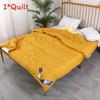 Color Solid Cotton Lightweight Duvet Quilt With Polyester Fill For Sleep Comfort