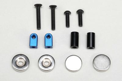 Yokomo Magnetic Front Body Mount Universal (Blue) ZS-016MGFBL