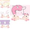Adorable Rainbow Unicorn Plush Toy For Kids Soft Cuddly Pillow And Comfort Doll