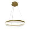 Modern Gold Pendant Lamp Decorative Ring Ø60Cm Neutral LED Color 52W Preciosa Milagro