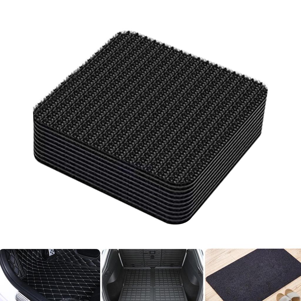 Covoraș anti-alunecare și cleme pentru covoare Împiedică covorașele și covoarele să alunece și să alunece. Pachet de 10 covoare pentru acasă