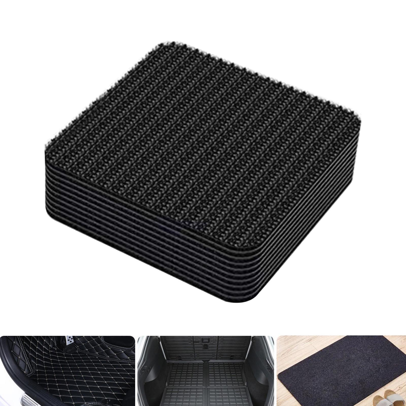 

Нескользящие захваты для ковриков и ковриков предотвращают скольжение и скольжение ковриков и ковриков, 10 упаковок домашнего ковра, автомобильного коврика