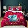 Exquisite 3D M-Monsters U-UniversityTeenagers Bedding Set Duvet Cover Pillowcase  Kids Boy Girl 2/3piece Set Home Textile