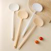 Silicone Mushroom Spatula for Non-Stick Cookware Heat-Resistant 2-in-1 Turner Ladle BPA-Free Scratch-Free Ergonomic Handle Essential Kitchen Tool for