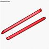 Car Front Hood Grille Grill Racing Strip Decoration Cover Trim For Mazda 3 2017 2018 ABS Chrome / Red Accessories Exterior Kit