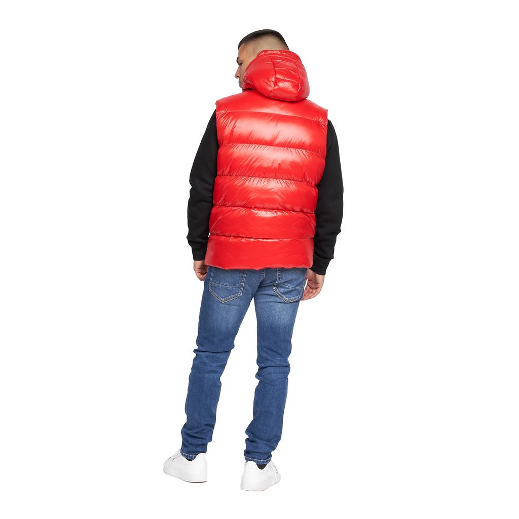 Born Rich Mens Henrico Hooded Vest