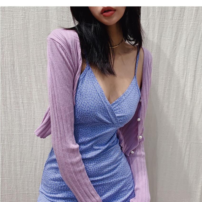 Women Spring Sleeveless Solid Color Suspender Dress Summer Casual Slim Ankle-Length Elastic High Waist Floral Print Camisole Dresses S-XL