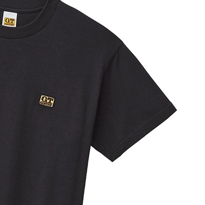 G.T.HAWKINS T-Shirt Embroidered Logo New Black