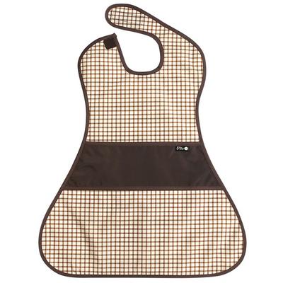 ¿Pli? peto impermeable de cuerpo entero a juego de colores, 1 pieza, 15 cuadros marrones, 1 pieza