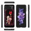 Hazbin Hotels Phone Case For Samsung Z Flip 6 7 5G Z Flip 5 Galaxy Z Flip 3 4 5G ZFlip Shockproof Hard Cover TPU PC Coque Capa S