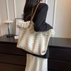 Embroidery Straw Bag Handbags Weave Tote Bag Casual Tassel Shoulder Bag  Women