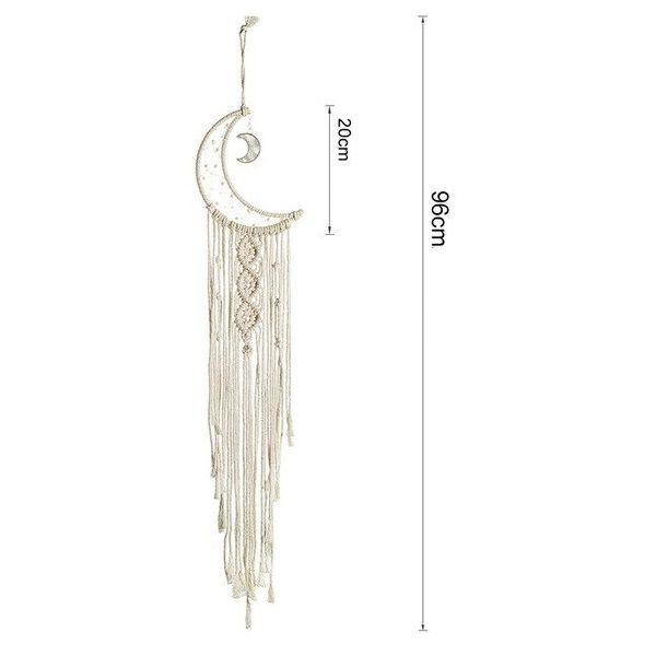 Dream Catcher Macramé Double Moon with LED Sensor Dream Dream Catcher