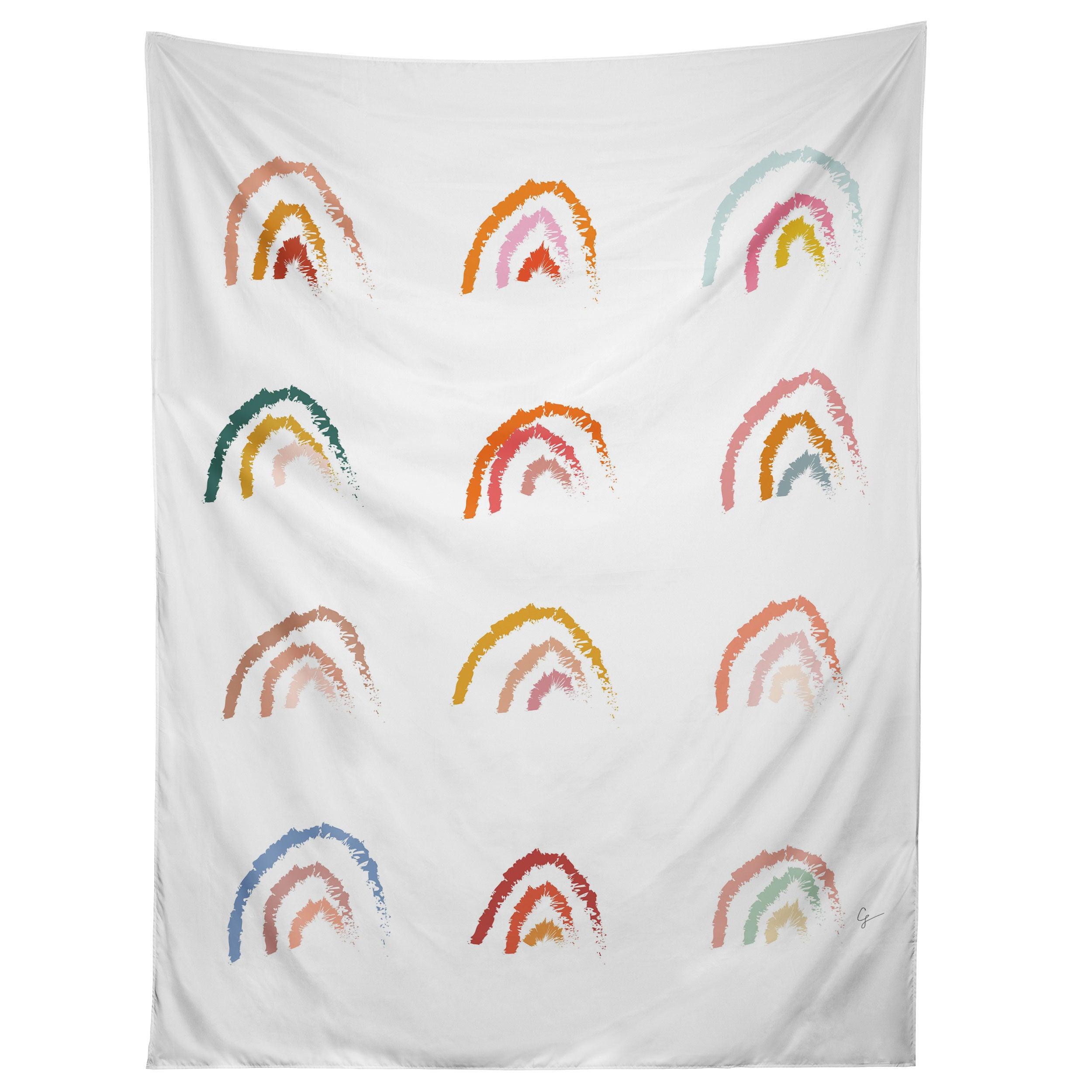 RAINBOWS PASTEL tapestry 75x100