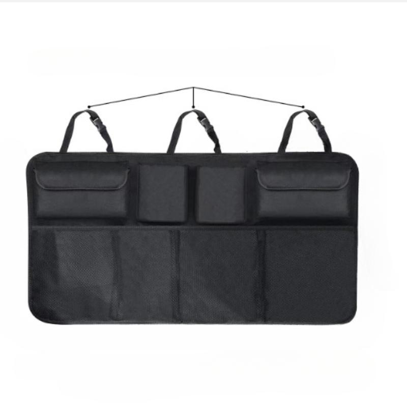 1Pc  Cloth Car Trunk Storage Bag, Car Rear Seat Back Hanging Bag, Car Storage Bag, Car Storage Bag