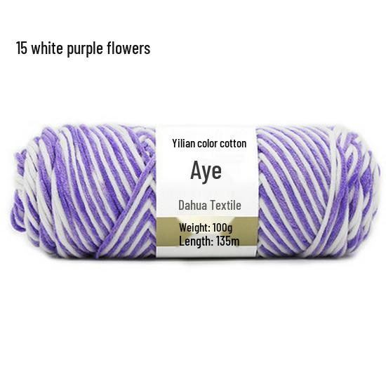 Hand-Knitted Cotton Wool Scarf Yarn for Men & Women, Coarse Wool & Milk Cotton Material, Worsted Crochet.