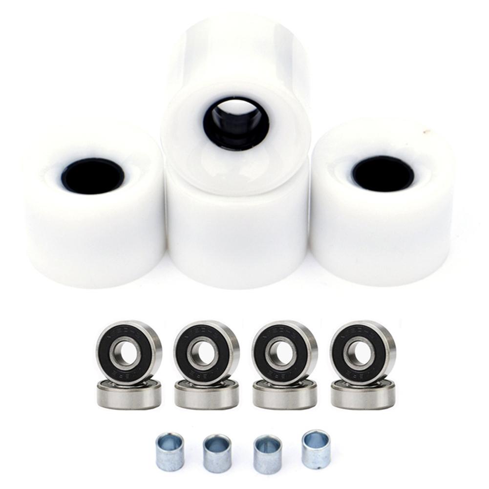 Skateboard Wheel Upgrade Your Riding Experience With This 60x45mm Longboard Wheel Set ABEC 9 Bearings And Spacers