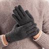Damen Herren Warme Winter Touchscreen Handschuhe Stretch Klassische Strick Fäustlinge Wolle Vollfinger Outdoor Radfahren Fahrhandschuhe