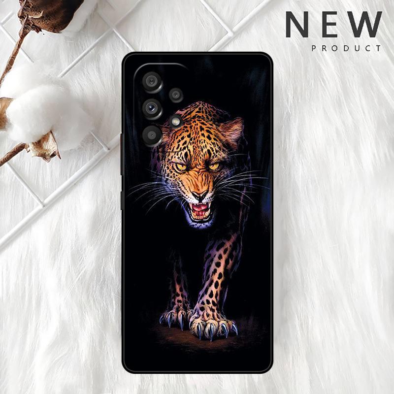 Wolf Löwe Tier Hülle Für Samsung Galaxy A54 A52 A14 5G A53 A12 A13 A71 A23 A34 A33 A21s Handyhülle