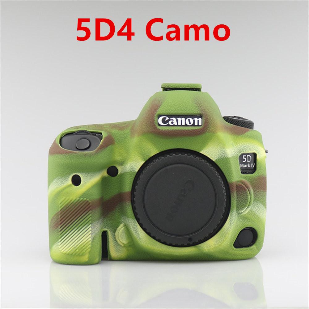Litchi Pattern Soft Silicone Camera Body Case For Canon EOS 5D3 5D4 R50 R6 R6II R8 Rubber Cover Skin