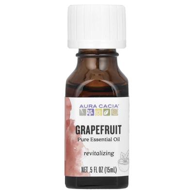 Pure Essential Oil, Grapefruit, 15 Ml (0.5 Fl Oz)