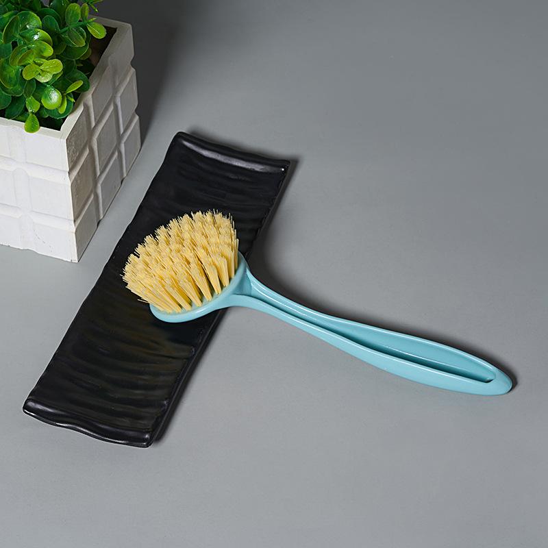 Pot Brush Household Kitchen Brush Pot Dishwashing Artifact Washing Pot Non-staining Oil Brush Brush Bowl Descaling Oil Long Handle Cleaning Brush