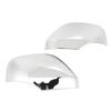 Pair of Chrome Plated Side Mirror Covers Caps Stick On Left Right Exterior Rear View Mirror Cap For