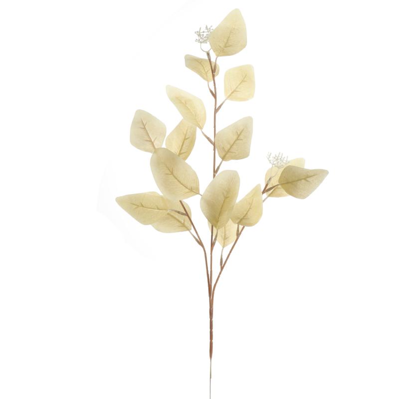 1Pcs Eucalyptus Leaves Artificial Flowers Bouquet Fake Flowers for Home Decor Garden Wedding Decoration Outdoor Vase Ornament