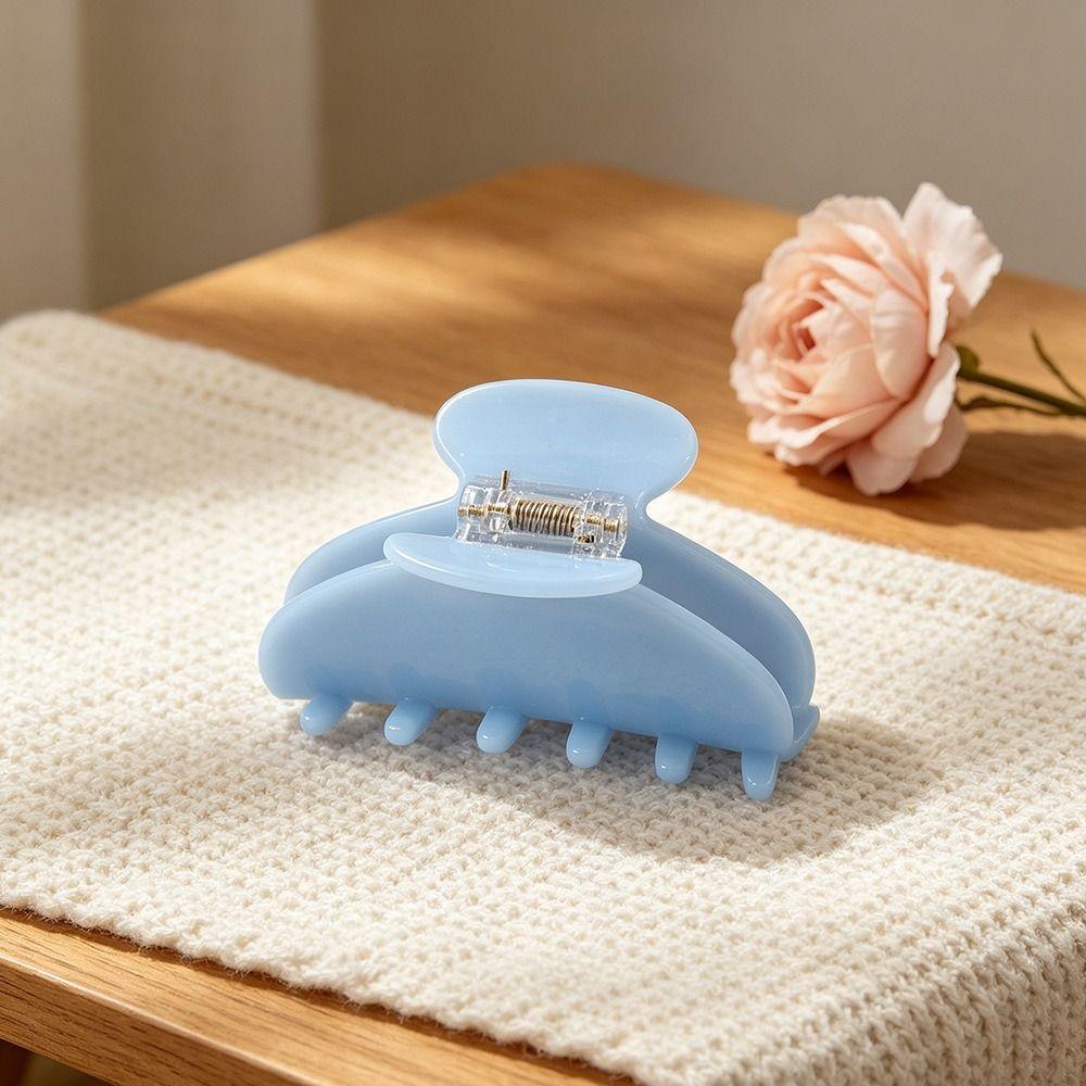 Acetate Material Hair Claw Clip 7.5cm Size Hair Accessories Clip Side Hair Clip  For Women Girls