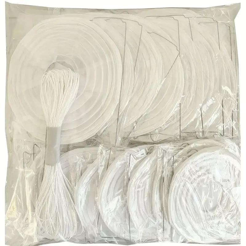 Top Quality Elegant White Chinese Lanterns round Paper Lampshade for Party Holiday Wedding Decoration Lampion Hanging Ball