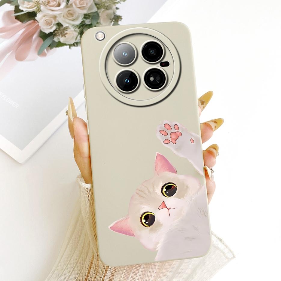 For Infinix Zero 40 4G Case X6860 Cute Cat Duck Cartoon Cover Soft TPU Matte Phone Case For Infinix Zero 40 5G X6861 Zero40 Bags