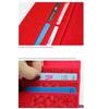Colorful Silk Korean Quilted Long Wallet