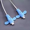 Angel Data Cable Protector Sleeve Universal Soft Silicone Anti-Fracture Connector Cover for Mobile Phone Charger Cord