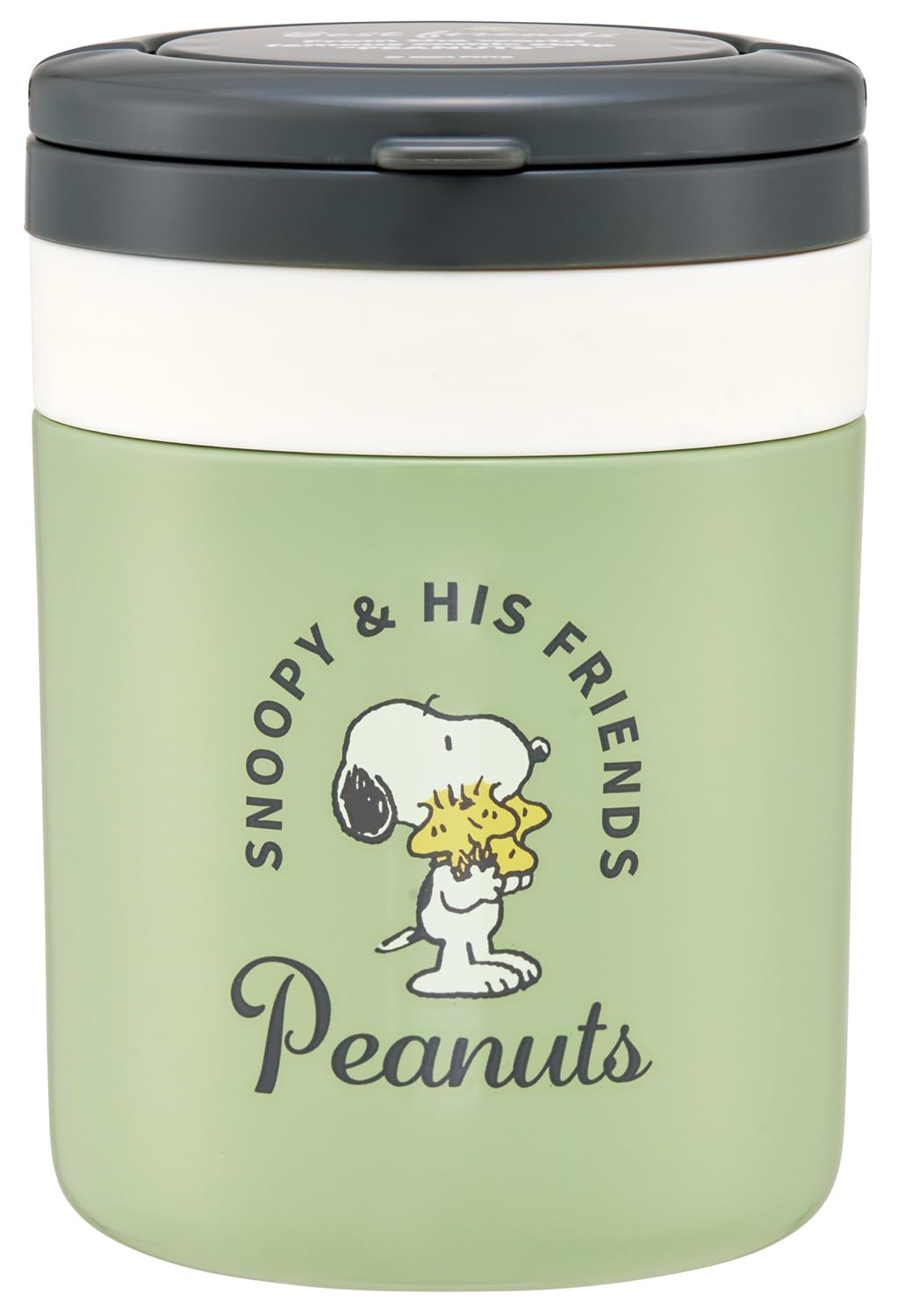

Skater Insulated Soup with Folding and Snoopy Badge Jar, 300ml, Handle, Antibacterial, (LJFO3AG67997)