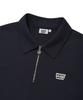 WACKY WILLY Sweat Collar Short Sleeve T-Shirt Navy