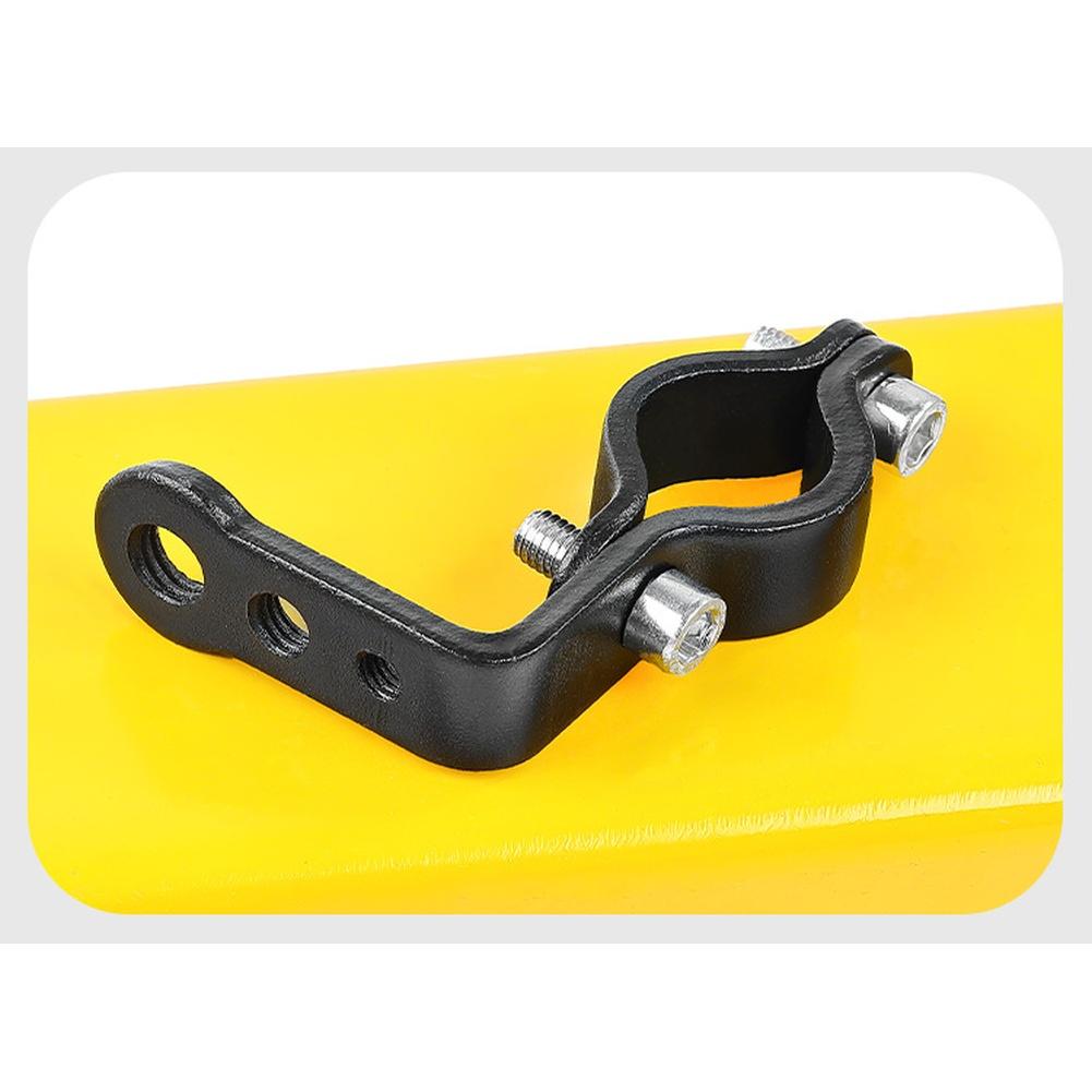 Mirror Adapter Handlebar Mount For Mirror Mounting Metal Construction Includes Mounting Wrench Multiple Screw Sizes Included