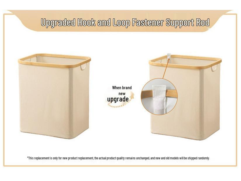 Foldable Large Desktop Storage Basket with Lid for Bedroom - Laundry, Toys, and Clothes Organizer