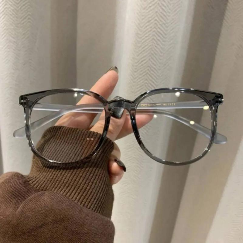 0-400 HD Anti Blue Light Flat Lenses Unisex Resin Myopia Glasses Universal Frame for Women Men