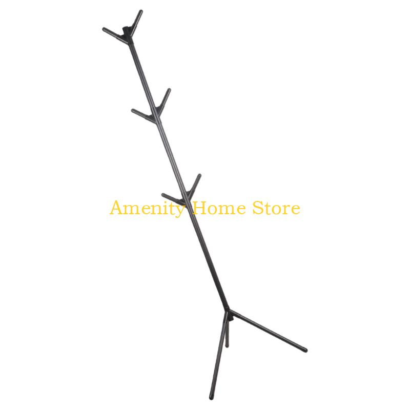 F26C Coat Rack Stand,Freestanding Coat Rack Coat Tree Standing Hat Hanger Organizers for Hallway Entryway Bedroom,Office