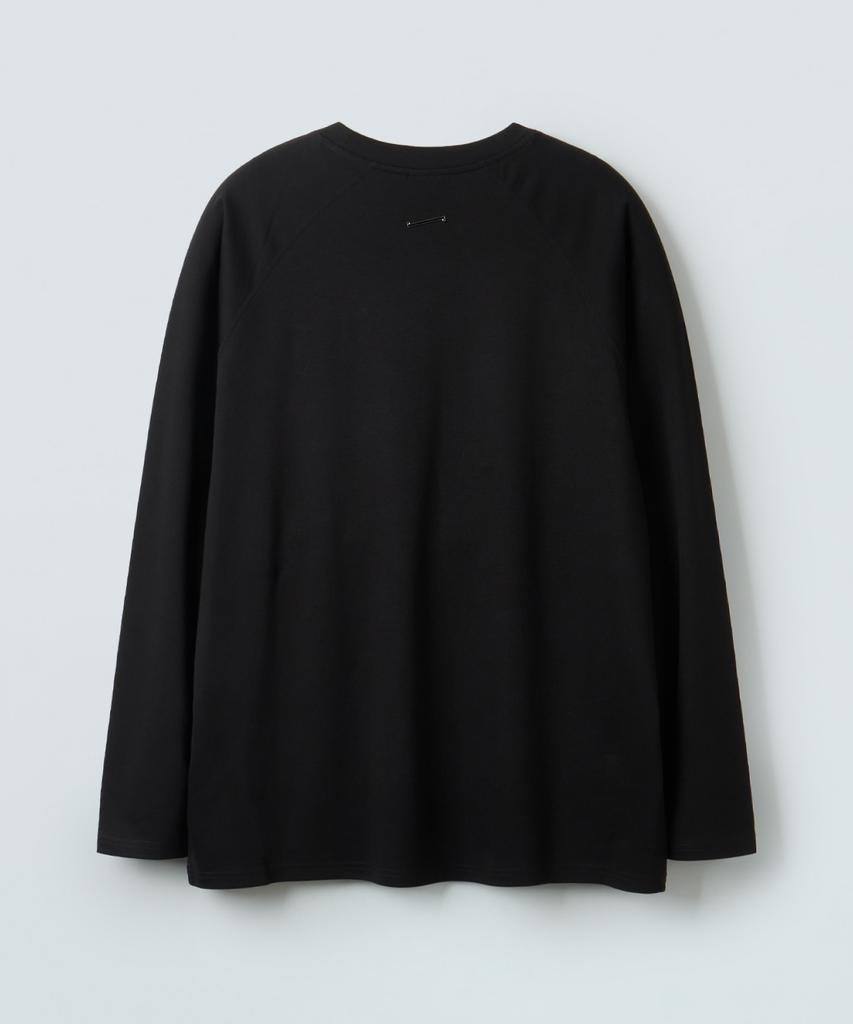 Piali Supima Silket Raglan T-Shirt (Black)