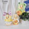Annoying Adorable Duck Keychain Cute Cartoon Girl Backpack Decoration Plush Doll