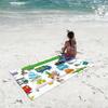 Personality Busy World of Richard Scarry Quick Drying Beach Towels Are Suitable For Swimming Pools Camping Yoga And The Gym