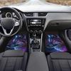 Galaxy Wolf Floor Mats for Cars Front & Rear Seat Carpet Floor Mats All Weather Protection Universal Fit Mat for Car SUV