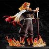 Aniplex Jump Demon Slayer: Kimetsu no Yaiba The Movie: Mugen Train Rengoku Kyoujurou 1/8 Scale Figure (White/Red/Yellow/Brown/Skin Tone)