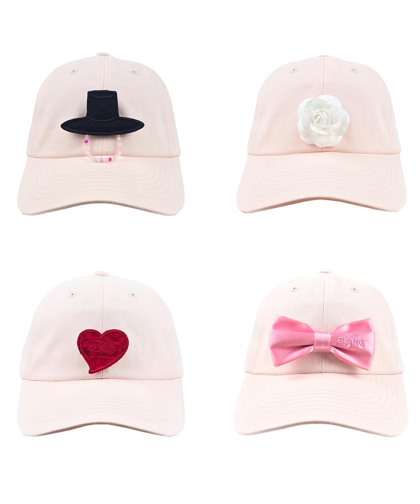 Jangeulang Pink Basic Ball Cap