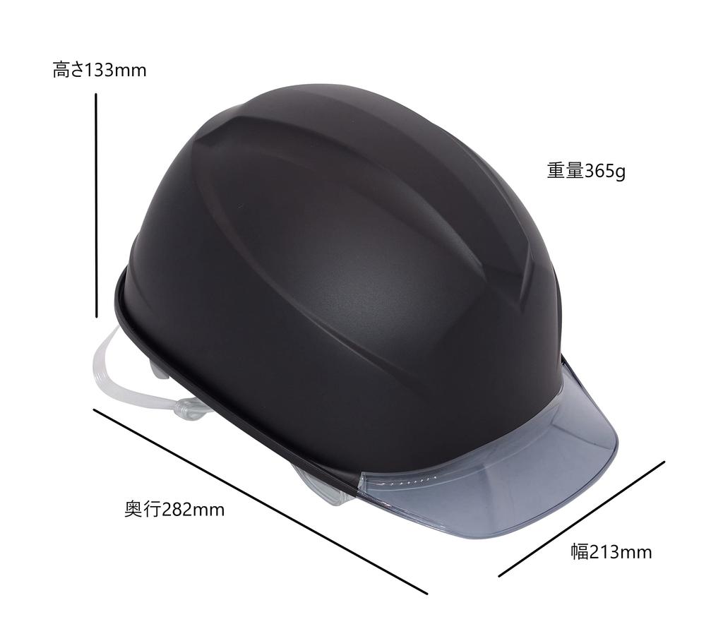 Tanizawa Seisakusho Helm mit Airlight S Visier Transparent Mattschwarz Transparenter Kinnriemen Spezifikation Tanizawa x GranGear Zusammenarbeit