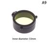 Rifle Scope Lens Cover Spring Up Quick Flip Openning Lens Dustproof Cover Telescope Cap For 36-64Mm Caliber Hunting Riflescopes